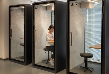 アイ・スペースを実際に利用する女性社員